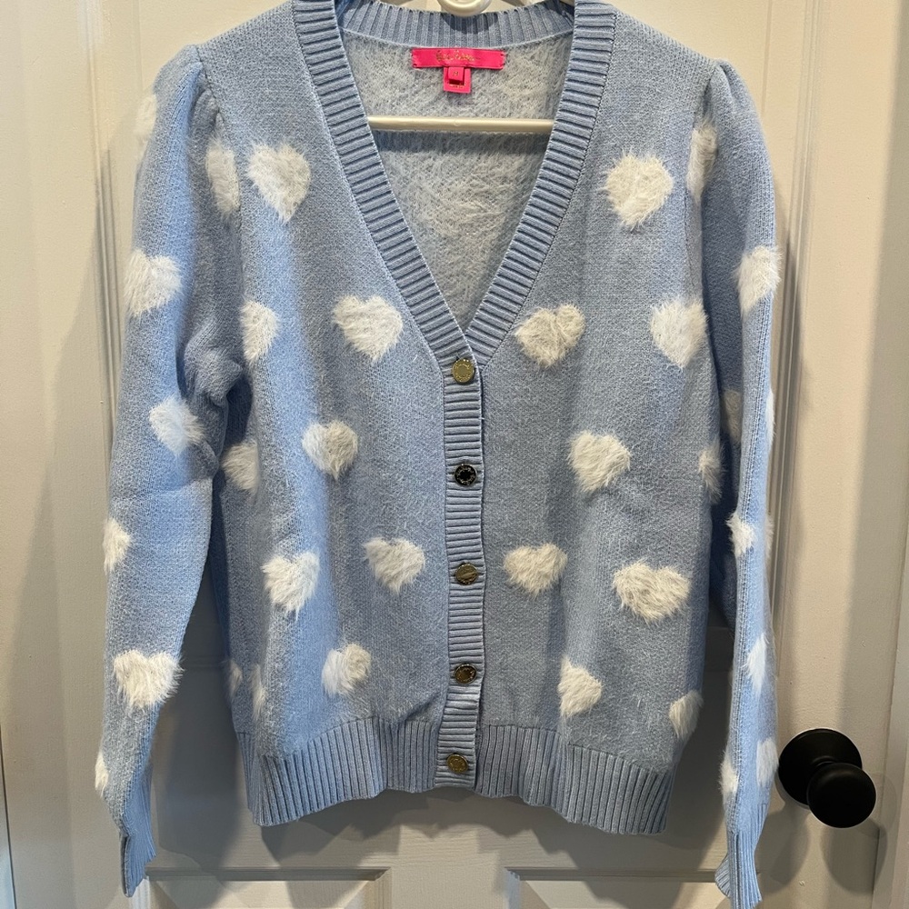 Lilly Pulitzer Keane Sweater in Brava Blue